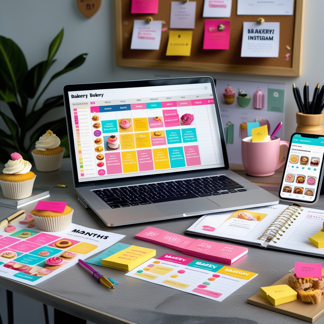 Bakery Social Media Calendar